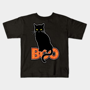 Boo Cat Kids T-Shirt